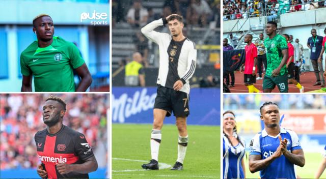 尼日利亚中锋储备太豪华了吧？来德国队全是主力！